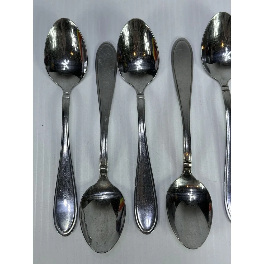 7 Cambridge Stainless Steel CHERISH Spoons Flatware